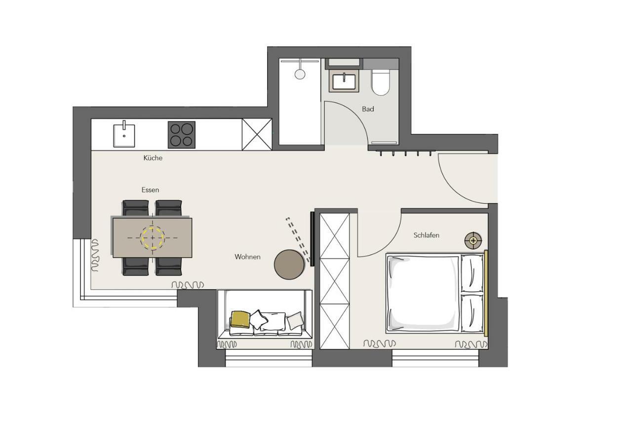 Modern Apartment Near Downtown Мюнхен Екстериор снимка